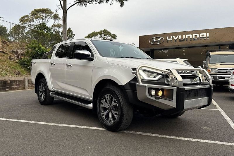 2023 Isuzu D-MAX RG MY23 LS-U+ Crew Cab White 6 Speed Sports Automatic Utility62936661752193110