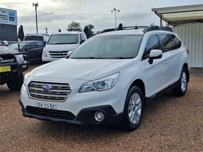 2016 Subaru Outback B6A MY16 2.0D AWD White 6 Speed Manual Wagon62882771473666112