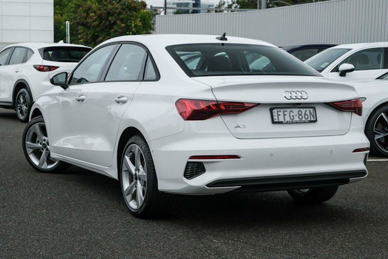 2024 Audi A3 8Y GY MY24 35 TFSI S Tronic White 7 Speed Sports Automatic Dual Clutch Sedan62937626015617111