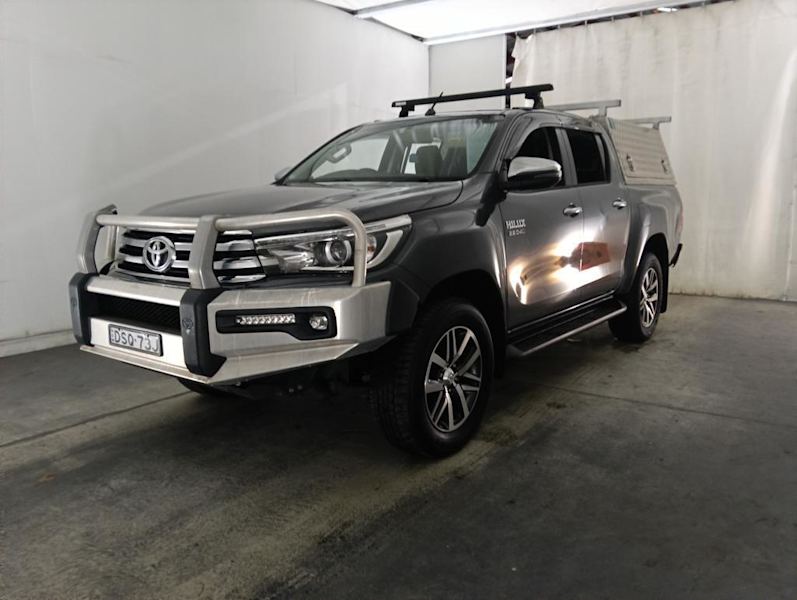 2017 Toyota Hilux GUN126R SR5 Double Cab Grey 6 Speed Sports Automatic Utility62932715534593113
