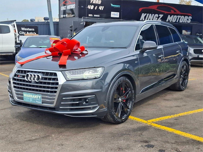 2016 Audi SQ7 4M MY17 TDI Tiptronic Quattro Grey 8 Speed Sports Automatic Wagon62934706609794112