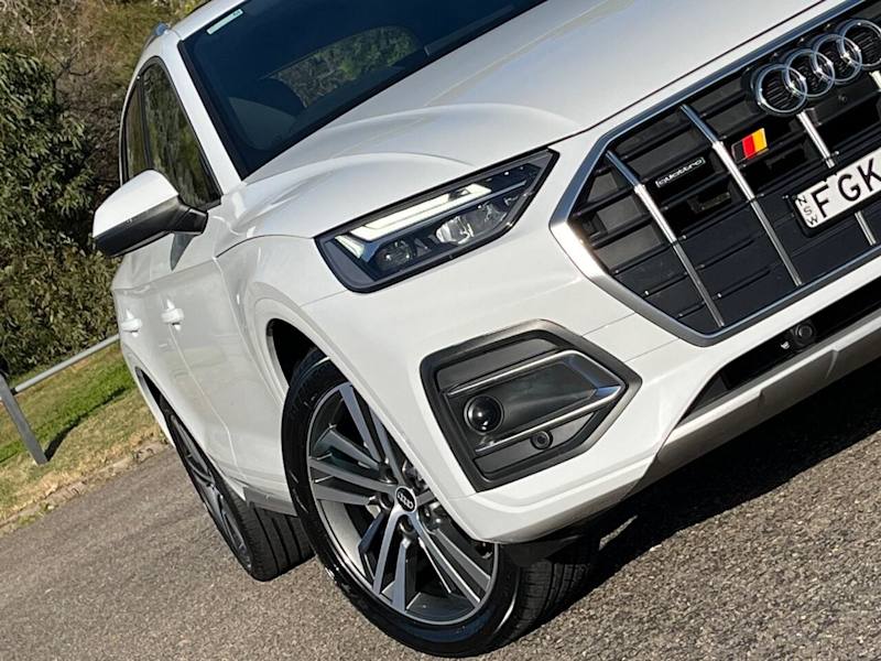 2021 Audi Q5 FY MY21 40 TDI Quattro Sport Mhev Glacier White 7 Speed Auto S-Tronic Wagon62882767322625111