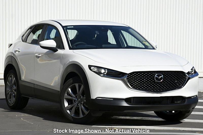 2024 Mazda CX-30 DM2W7A G20 SKYACTIV-Drive Evolve Snowflake White Pearl 6 Speed Sports Automatic62882730029697110