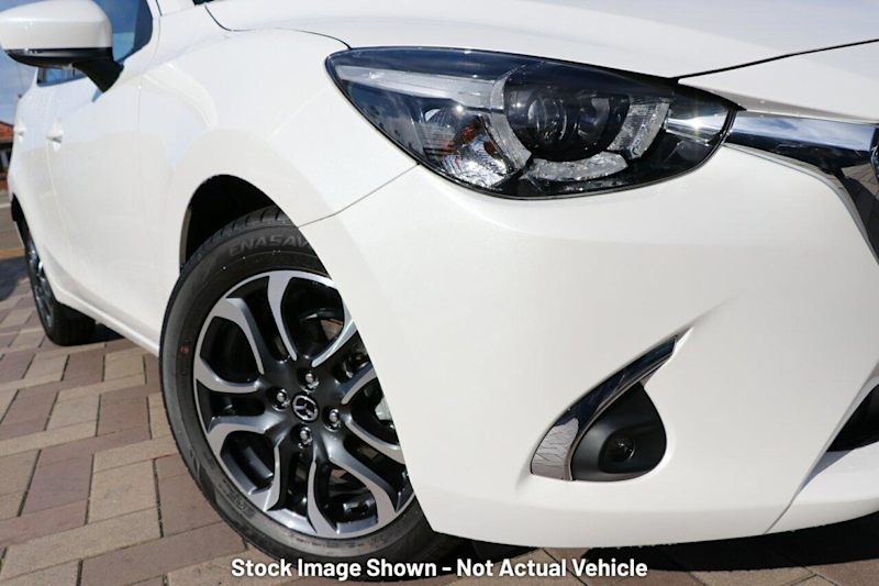2017 Mazda 2 DJ2HAA Genki SKYACTIV-Drive White 6 Speed Sports Automatic Hatchback62936663620355111