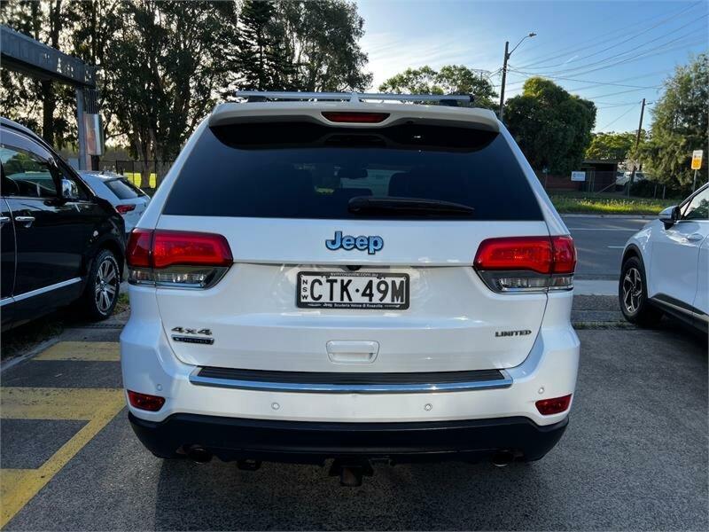 2014 Jeep Grand Cherokee WK MY15 Limited White 8 Speed Sports Automatic Wagon62882733682049114