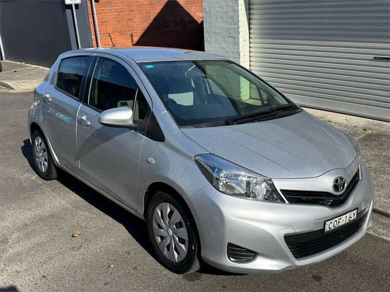2013 Toyota Yaris NCP131R YRS Silver, Chrome 4 Speed Automatic Hatchback62934705257730110