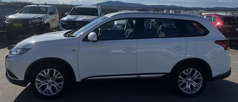 2020 Mitsubishi Outlander ZL MY20 ES ADAS 5 Seat (AWD) White Continuous Variable Wagon62935686860417114