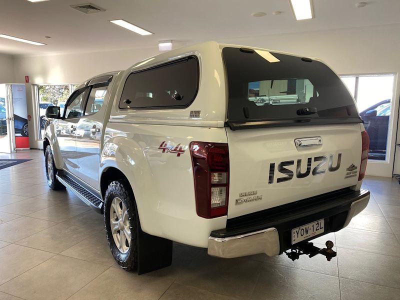 2019 Isuzu D-MAX MY19 LS-U Crew Cab White 6 Speed Sports Automatic Utility62882736931586114