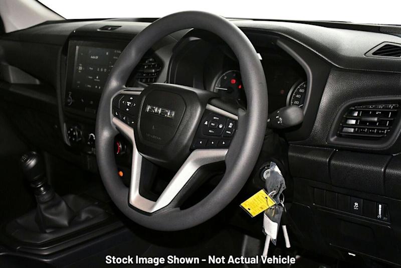 2025 Isuzu D-MAX RG MY24 SX 4x2 High Ride Mineral White 6 Speed Manual Cab Chassis62934707832451114