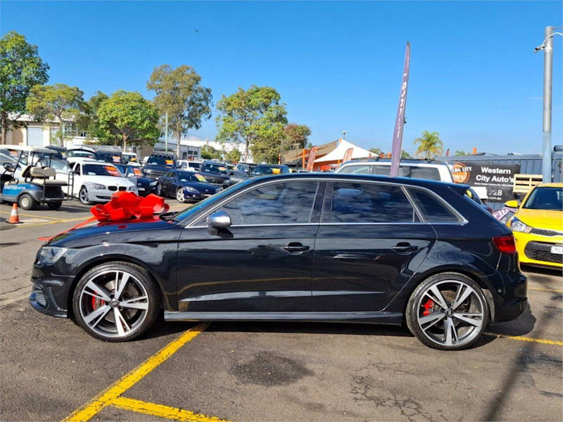 2016 Audi S3 8V MY16 Sportback S Tronic Quattro Black 6 Speed Sports Automatic Dual Clutch Hatchback62939538178562113