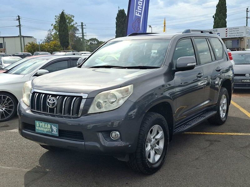 2010 Toyota Landcruiser Prado KDJ150R GXL Grey 6 Speed Manual Wagon62935689271169112