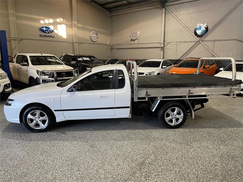 2008 Ford Falcon BF Mk II XL White Automatic Cab Chassis62932712080387112