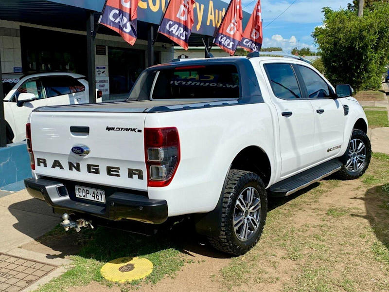 2021 Ford Ranger PX MkIII Wildtrak White 10 Speed Sports Automatic Utility62882766406274112