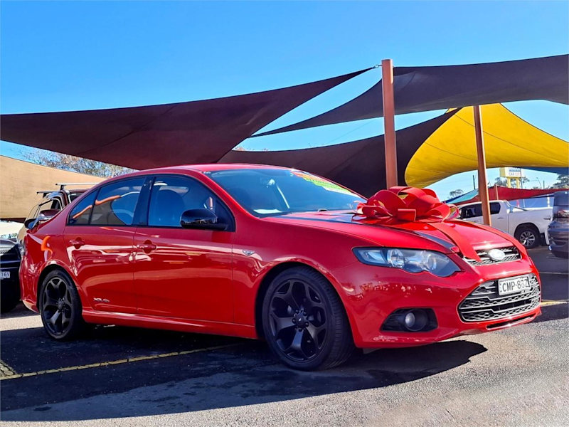 2012 Ford Falcon FG MkII XR6 Red 6 Speed Sports Automatic Sedan62882772395779110