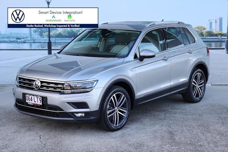 2019 Volkswagen Tiguan 5N 162 TSI Highline Silver Sports Automatic Dual Clutch SUV62882772678786111
