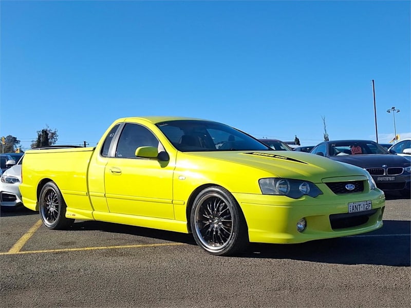 2004 Ford Falcon BA XR8 Ute Super Cab Citric Acid 4 Speed Sports Automatic Utility62935687881603110