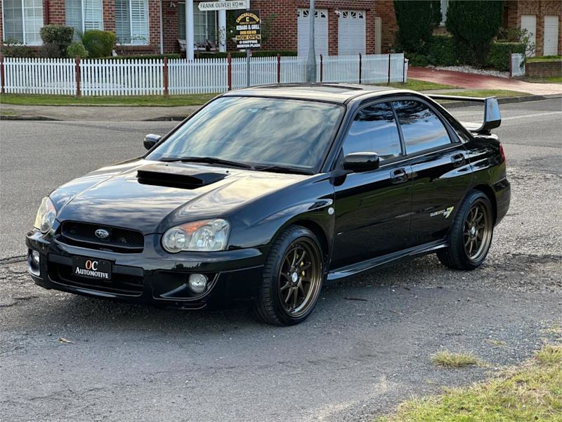 2004 Subaru Impreza MY04 WRX Club Spec EVO 7 Black 5 Speed Manual Sedan62882738793859111