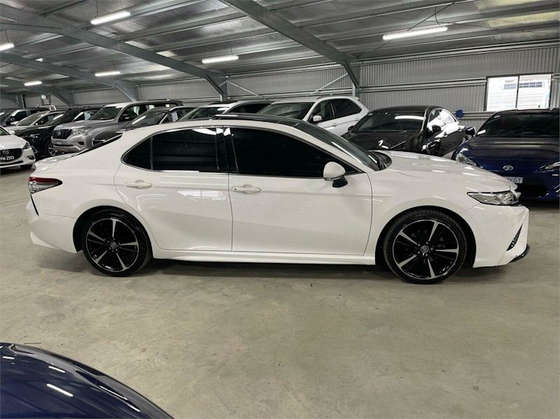 2018 Toyota Camry ASV70R SX White 6 Speed Sports Automatic Sedan62939537424130114