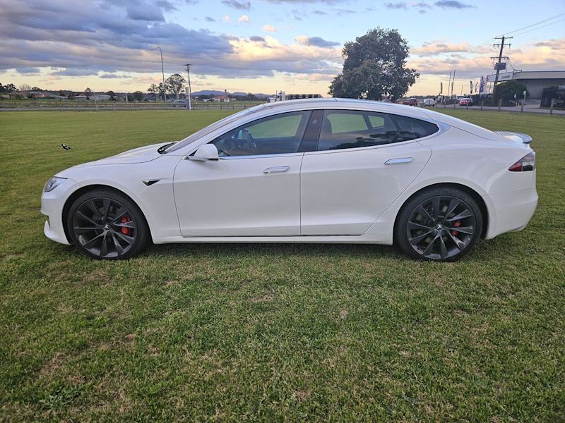 2018 Tesla Model S P100D Sportback Sedan AWD White 1 Speed Reduction Gear Hatchback62934696661123113