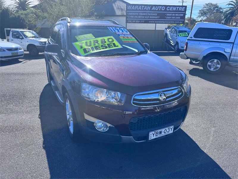 2012 Holden Captiva CG MY12 7 LX (4x4) Red 6 Speed Automatic Wagon62932713536385112