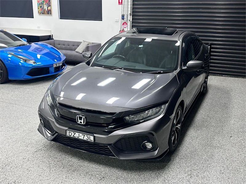 2018 Honda Civic 10th Gen MY18 RS Grey 1 Speed Constant Variable Hatchback62939538467585112