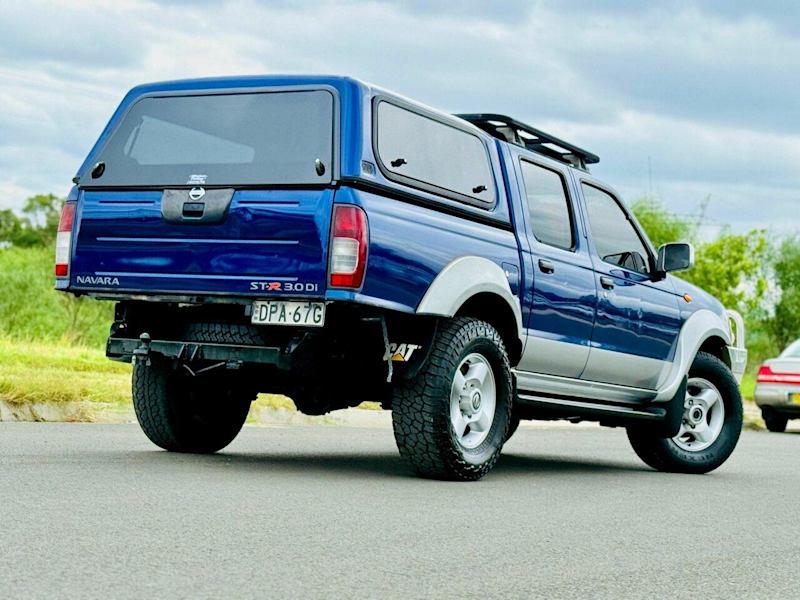 2006 Nissan Navara D22 Series 2 DX (4x4) Blue 5 Speed Manual 4x4 Dual Cab Pick-up62882736764675112