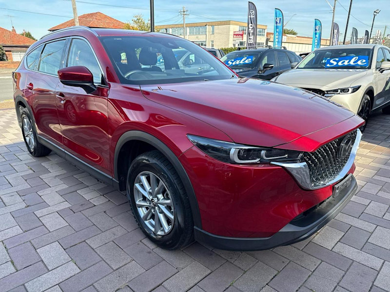 2023 Mazda CX-8 KG2WLA G25 SKYACTIV-Drive FWD Sport Red 6 Speed Sports Automatic Wagon62882773048962110