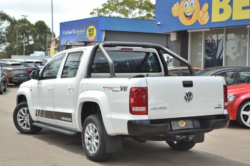 2021 Volkswagen Amarok 2H MY21 TDI550 Core Utility Dual Cab 4dr Auto 8sp 4MOTION Pe Candy White62885350593538111