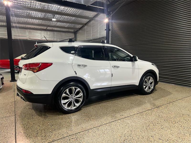 2013 Hyundai Santa Fe DM Highlander CRDi (4x4) White 6 Speed Automatic Wagon62937625149827112