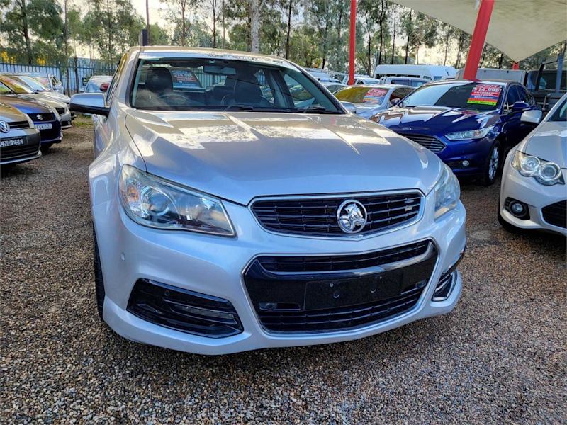 2013 Holden Commodore VF MY14 SV6 Nitrate Silver 6 Speed Sports Automatic Sedan62937625624323114