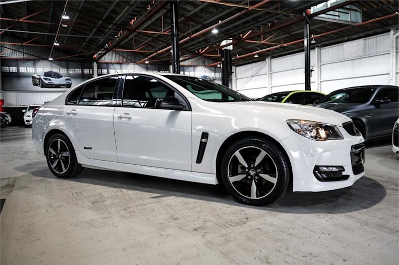 2016 Holden Commodore VF II MY16 SV6 Black White 6 Speed Sports Automatic Sedan62935690512897112