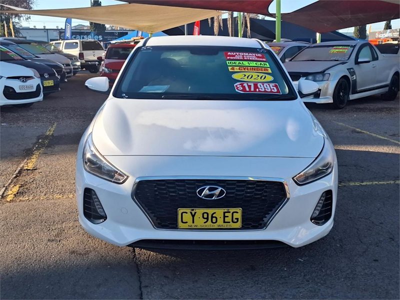 2020 Hyundai i30 PD2 MY20 Active White 6 Speed Sports Automatic Hatchback62882737445762111