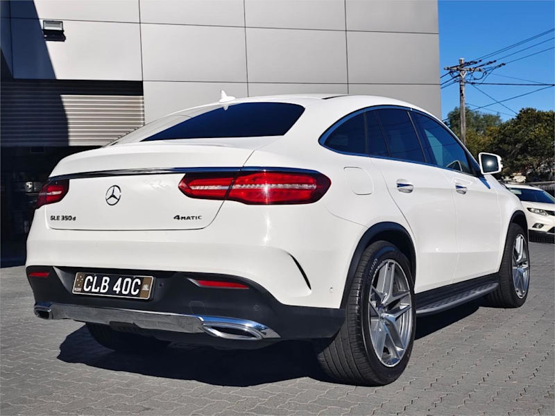 2016 Mercedes-Benz GLE350d 4Matic 292 MY17 White 9 Speed Automatic Coupe62934700161921113
