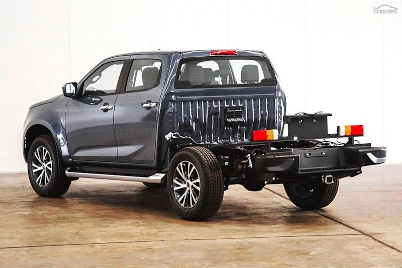 2025 Isuzu D-MAX RG MY24 LS-U Crew Cab Grey 6 Speed Sports Automatic Cab Chassis62882736409603113
