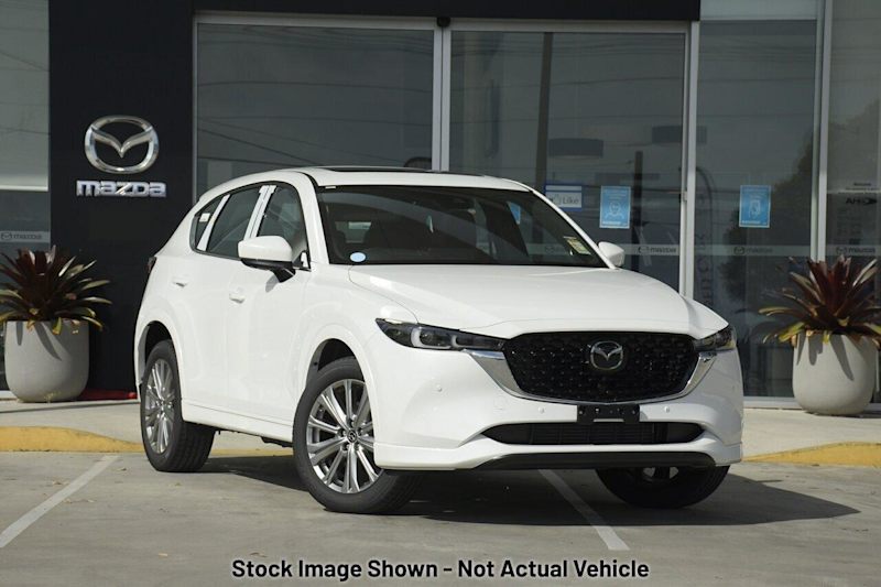 2025 Mazda CX-5 KF4WLA G35 SKYACTIV-Drive i-ACTIV AWD Akera Rhodium White 6 Speed Sports Automatic62882765228931110