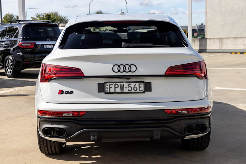2025 Audi SQ5 FY MY25 TDI Sportback Tiptronic Quattro White 8 Speed Sports Automatic Wagon62934699358083114