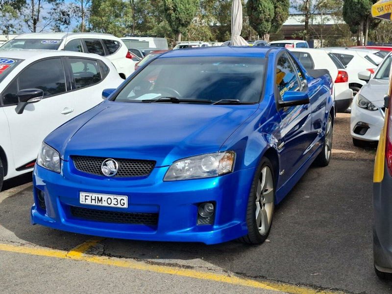 2009 Holden Ute VE MY09.5 SS V Blue 6 Speed Sports Automatic Utility62936661733891112