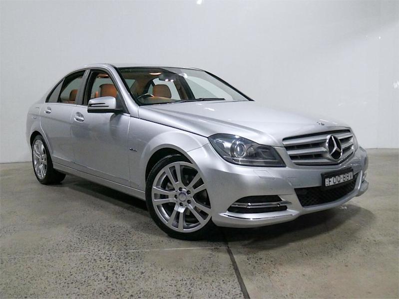 2012 Mercedes-Benz C250 W204 MY12 Avantgarde BE Iridium Silver 7 Speed Automatic G-Tronic Sedan62933708291585112