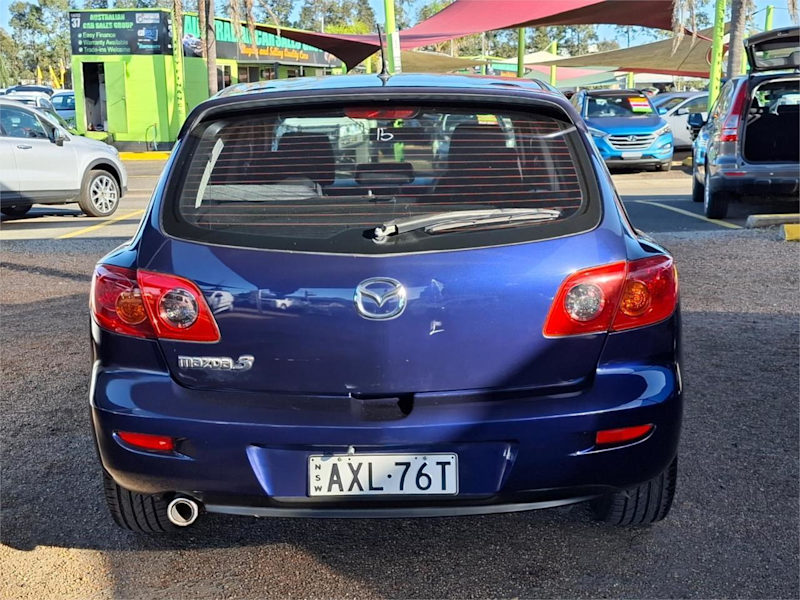 2006 Mazda 3 BK10F1 Maxx Sport Blue 4 Speed Sports Automatic Hatchback62934707914625114