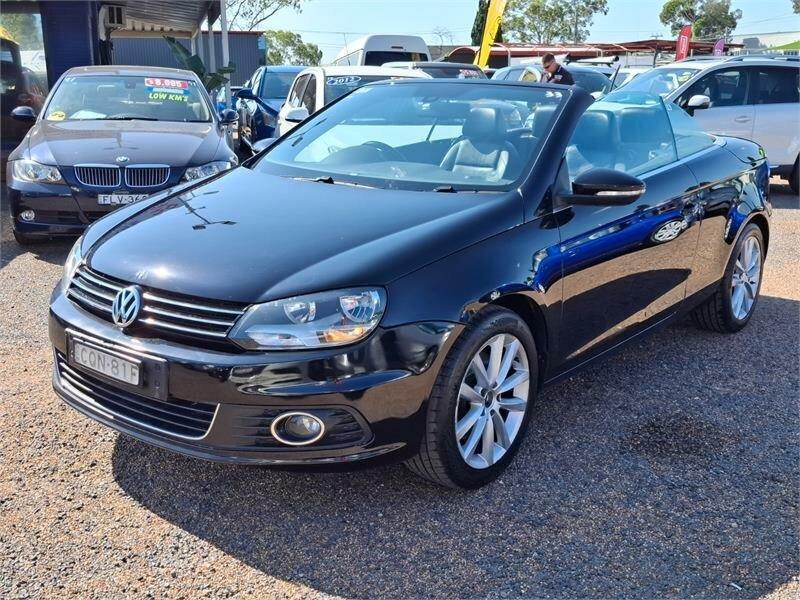 2013 Volkswagen EOS 1F MY14 103TDI DSG Black 6 Speed Sports Automatic Dual Clutch Convertible62934697953921112