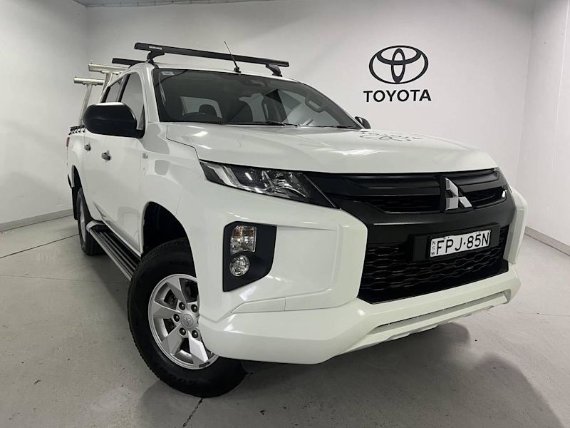 2021 Mitsubishi Triton MR MY21 Glx+ (4x4) White 6 Speed Automatic Double Cab Pick Up62882772455681110