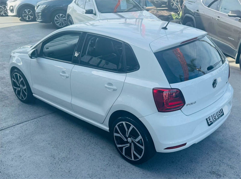 2016 Volkswagen Polo 6R MY16 66TSI DSG Trendline White 7 Speed Sports Automatic Dual Clutch62933709685761113