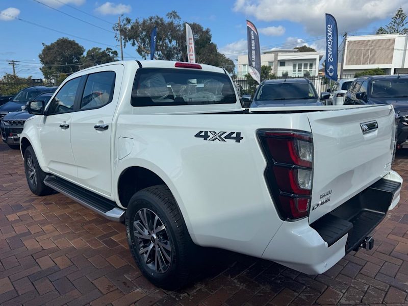 2025 Isuzu D-MAX RG MY24 LS-U Crew Cab White 6 Speed Sports Automatic Utility62885349068163113