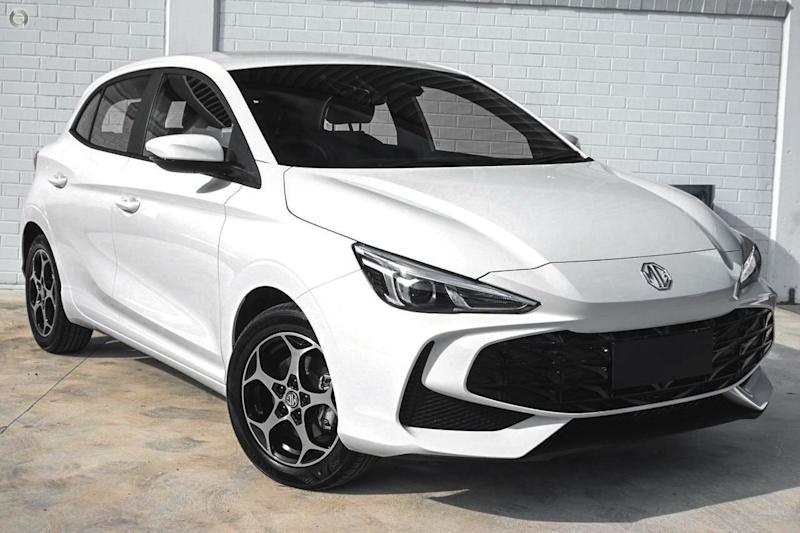 2025 MG MG3 ZP22 MY25.5 Excite White 8 Speed Constant Variable Hatchback62932714649217110