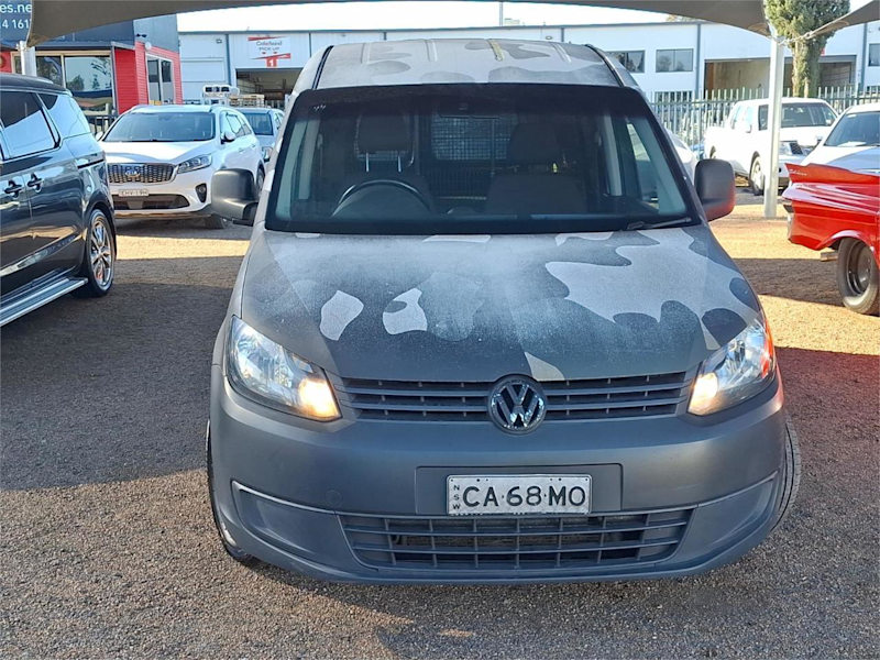 2015 Volkswagen Caddy 2KN MY15 TDI250 BlueMOTION Maxi DSG Army Green 7 Speed62933707174657111