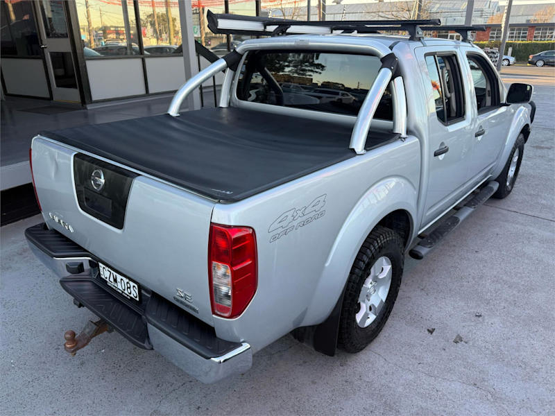 2015 Nissan Navara D40 S8 RX Silver, Chrome 5 Speed Automatic Utility62882771041027114