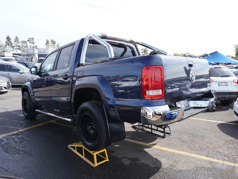 2014 Volkswagen Amarok 2H MY15 TDI420 4Motion Perm Highline Black 8 Speed Automatic Utility62936662702467112