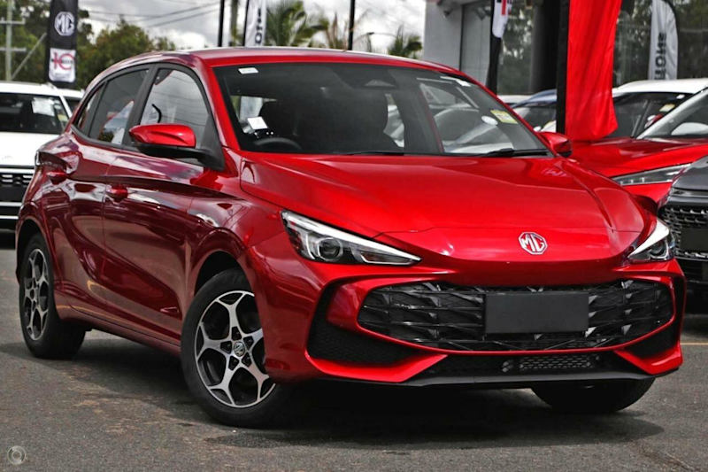 2025 MG MG3 ZP22 MY25.5 Excite Red 8 Speed Constant Variable Hatchback62932714488706110