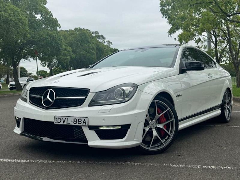 2014 Mercedes-Benz C-Class C204 MY14 C63 AMG SPEEDSHIFT MCT Edition 507 White 7 Speed62934701742082112