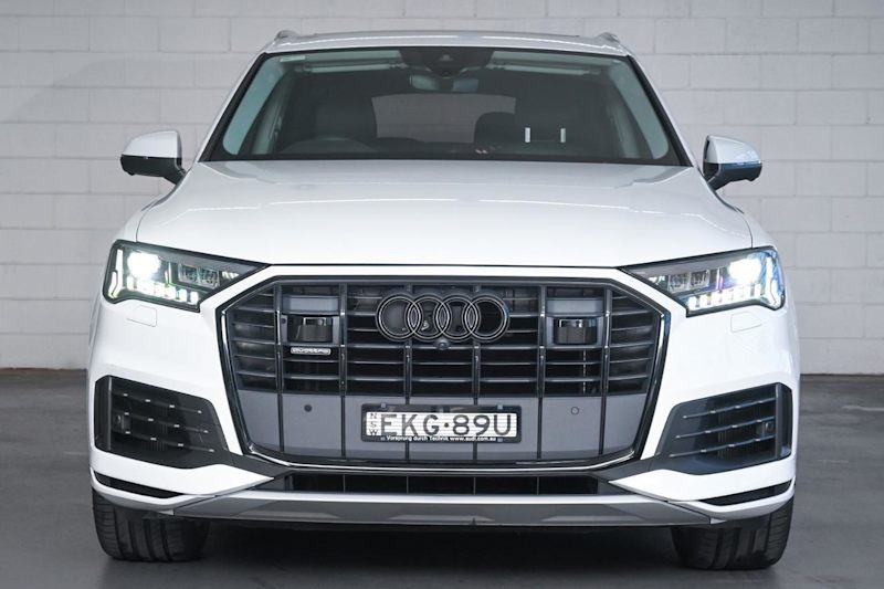2019 Audi Q7 4M MY20 45 TDI Tiptronic Quattro White 8 Speed Sports Automatic Wagon62935692787713114